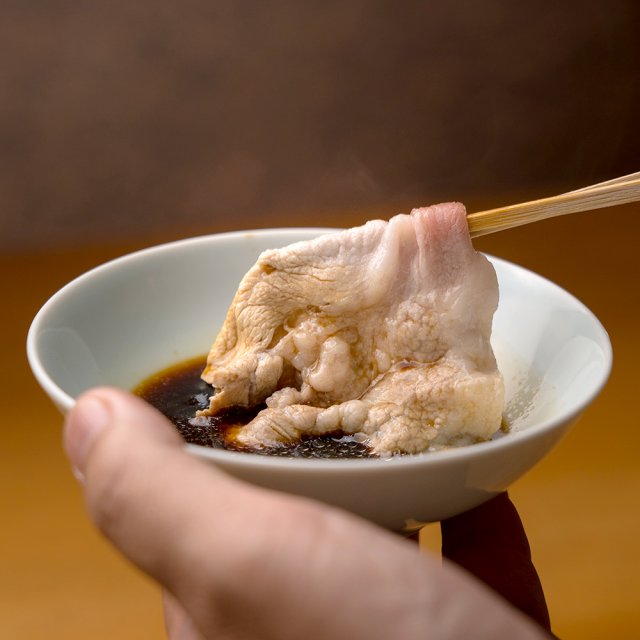 黒豚しゃぶしゃぶ 特製木箱入りセット【冷凍便】